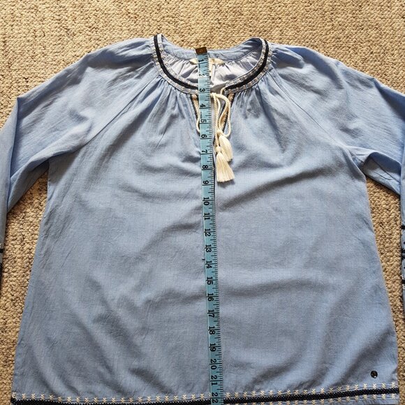 Tom Tailor cotton embroidered blouse - Picture 8 of 10